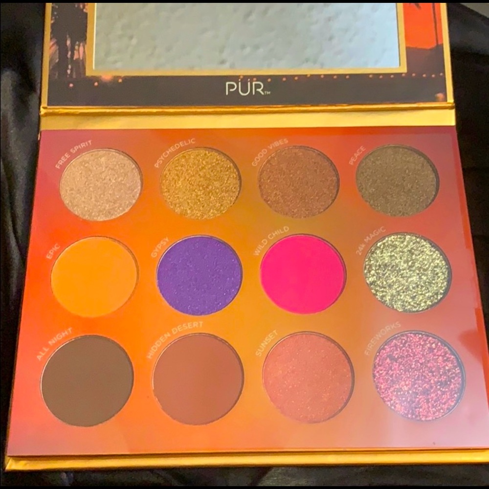 NIB PUR 12-shade eyeshadow palette - FESTIVAL
